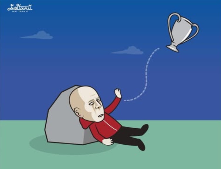 今日趣圖：當巴黎和巴薩在決賽相遇，登貝萊會再次輕巧地送出點球