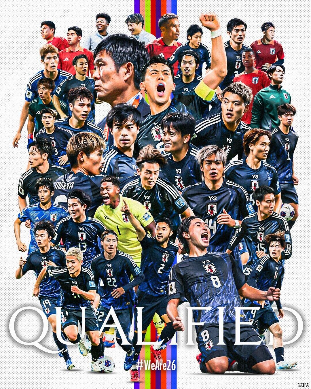 斷層領(lǐng)先！日本7輪6勝1平提前晉級世界杯，全球除東道主外首隊(duì)！
